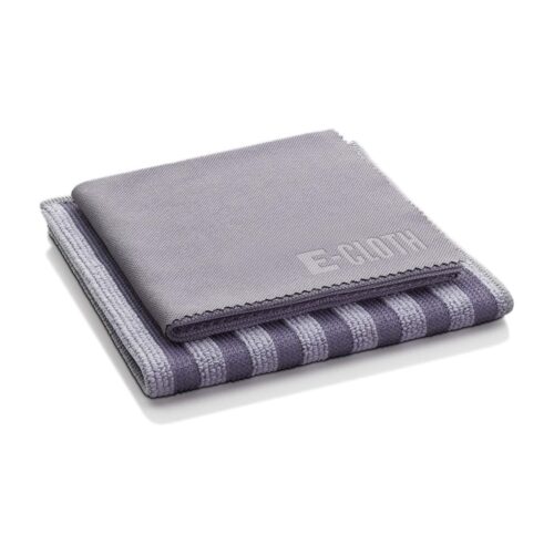 E-Cloth Stainless Steel Cleaning Pack – 2 Cloths for Cleaning & Polishing – Chemical-Free Microfibre