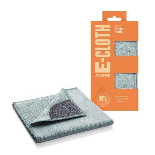 E-Cloth Kitchen Cloth – Extra Long Microfibre for Fast, Effective Cleaning – No Chemicals Needed