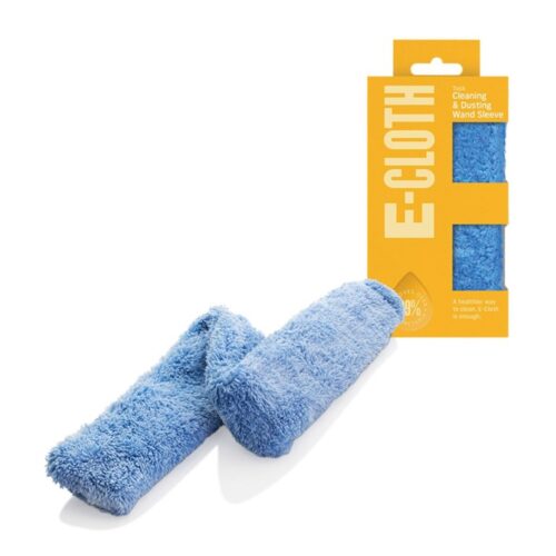 E-Cloth Cleaning & Dusting Wand Sleeve – Replacement Microfibre Cover – Machine Washable & Reusable