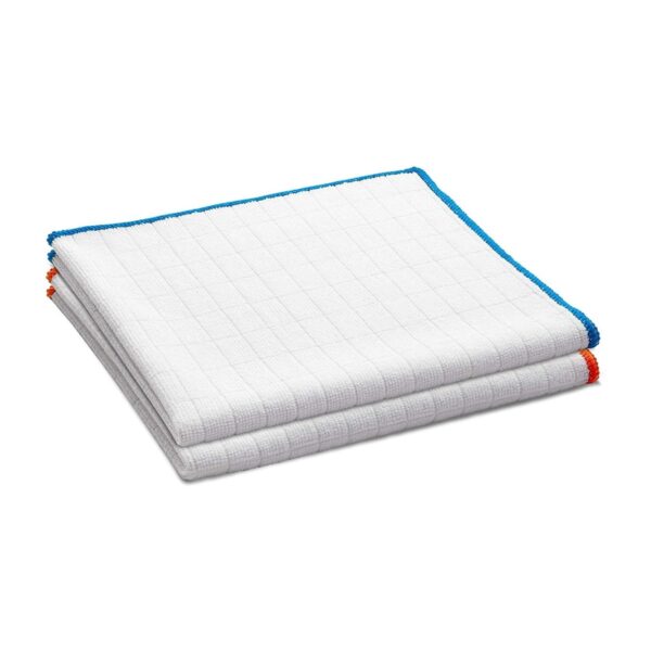 E-Cloth Wash & Wipe Kitchen Cloths – 2 Pack – Highly Absorbent Microfibre for Washing Up & Wiping Surfaces 1 E-Cloth Wash & Wipe Kitchen Cloths – 2 Pack – Highly Absorbent Microfibre for Washing Up & Wiping Surfaces