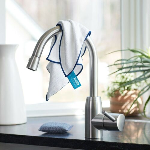 E-Cloth Wash & Wipe Kitchen Cloths – 2 Pack – Highly Absorbent Microfibre for Washing Up & Wiping Surfaces 12 E-Cloth Wash & Wipe Kitchen Cloths – 2 Pack – Highly Absorbent Microfibre for Washing Up & Wiping Surfaces
