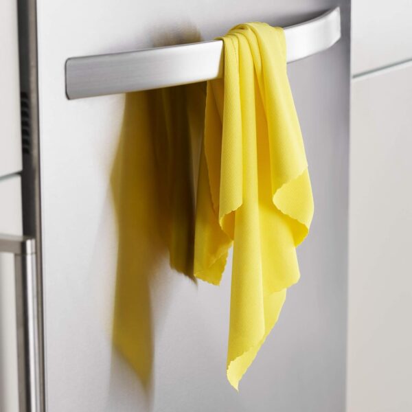 E-Cloth Glass & Polishing Cloths – 4 Pack Microfibre Set (Blue, Pink, Yellow & Green) – Streak-Free Cleaning