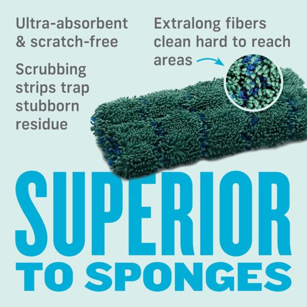 E-Cloth Kitchen Cleaning Bundle – 4 Piece Set with Scrubbing, Cleaning & Polishing Cloths – Eco Packaging