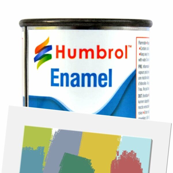 Humbrol No.22 Gloss White Enamel Paint – 125ml Tin for Model Kits, Miniatures & Craft Projects 1 Humbrol No.19 Gloss Bright Red Enamel Paint – 125ml Tin for Model Kits, Miniatures & Craft Projects