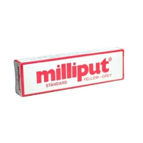 Milliput Standard Epoxy Putty 113g (Yellow‑Grey) – Heavy‑Duty Two‑Part Self‑Hardening Compound