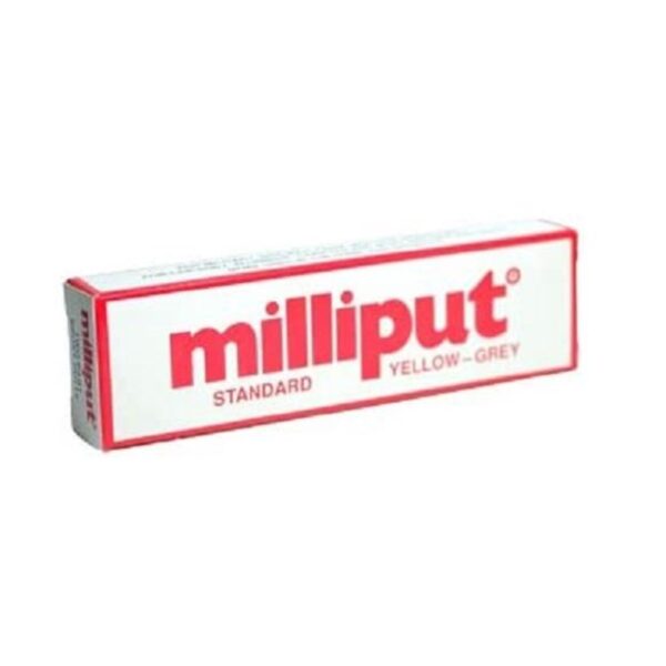 Milliput Standard Epoxy Putty 113g (Yellow‑Grey) – Heavy‑Duty Two‑Part Self‑Hardening Compound