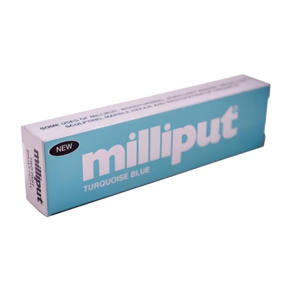 Milliput Turquoise Blue Epoxy Putty 113.4g – Two-Part Self-Hardening Modeller’s Putty