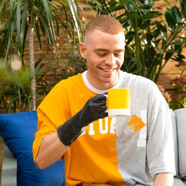 Marigold Extra Tough Outdoor Gloves Large – Thick Rubber with Grip Pattern (30% Recycled Plastic, L 8.5) 3 MRG 1298 5