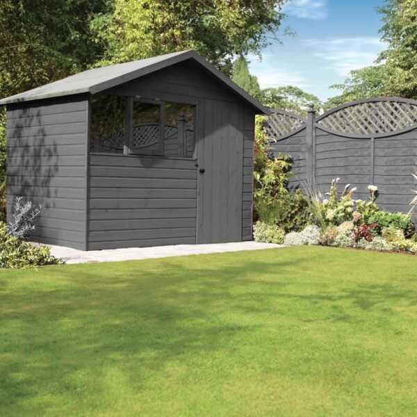 Ronseal Fence Life Plus+ Charcoal Grey (5L) – 5-Year All-Weather Protection for Sheds & Fences