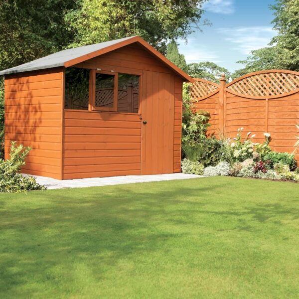 Ronseal Fence Life Plus+ Harvest Gold (5L) – 5-Year All-Weather Protection for Sheds & Fences 1 RNS FLP HRV GLD 2