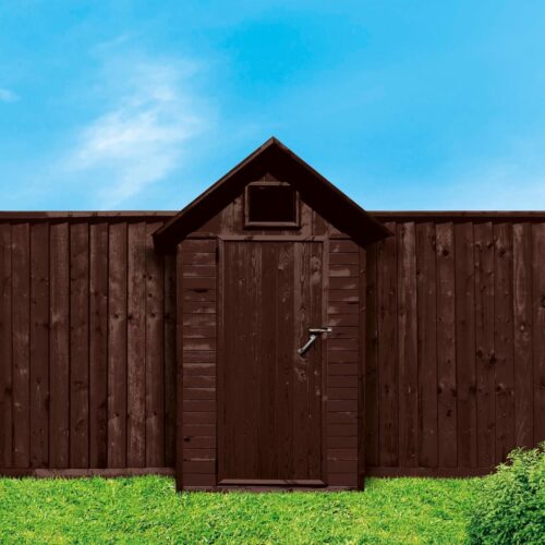 Ronseal One Coat Shed & Fence Protector – Dark Oak (5L) – One Coat All Weather Protection
