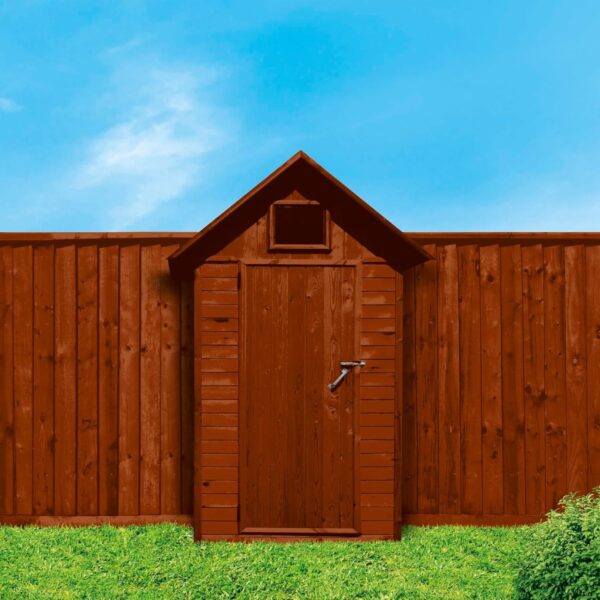 Ronseal One Coat Shed & Fence Protector – Medium Oak (5L) – One Coat All Weather Protection