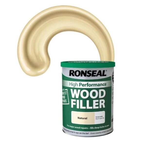 Ronseal High Performance Wood Filler – Natural (1kg) – Two-Part Epoxy Repair Compound 1 Ronseal High Performance Wood Filler – Natural (1kg) – Two-Part Epoxy Repair Compound