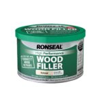 Ronseal High Performance Wood Filler – Natural (275g) – Two-Part Epoxy Repair Compound