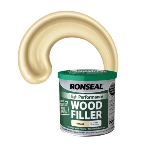 Ronseal High Performance Wood Filler – Natural (550g) – Two Part Epoxy Repair Compound 4 Ronseal High Performance Wood Filler – Natural (550g) – Two Part Epoxy Repair Compound