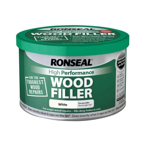 Ronseal High Performance Wood Filler – White (275g) – Two-Part Epoxy Repair Compound 3 Ronseal High Performance Wood Filler – White (275g) – Two-Part Epoxy Repair Compound - Image 1