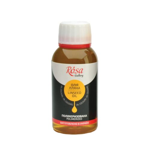 Rosa Gallery Polymerized Linseed Oil 125ml – Thick Consistency, Waterproof, Faster Drying 2 Rosa Gallery Polymerized Linseed Oil 125ml – Thick Consistency, Waterproof, Faster Drying - Image 1
