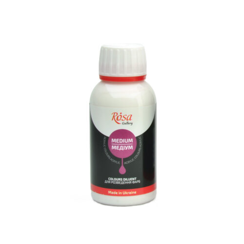 Rosa Talent Medium for Acrylics 125ml – Fabric & Leather Paint Medium, Matte Finish