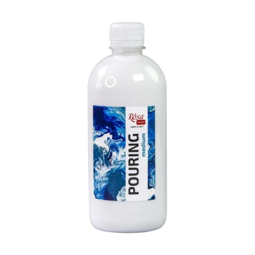 Rosa Talent Pouring Medium for Acrylics 500ml – Fluid Art Medium, Enhances Paint Flow
