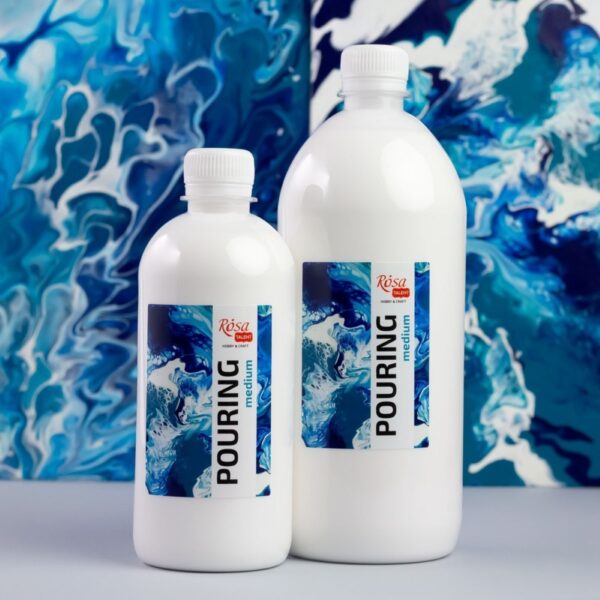 Rosa Talent Pouring Medium for Acrylics 500ml – Fluid Art Medium, Enhances Paint Flow 6 RSA MID 2569 2