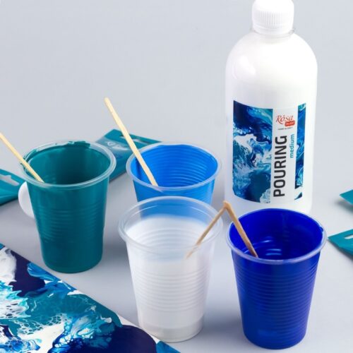 Rosa Talent Pouring Medium for Acrylics 500ml – Fluid Art Medium, Enhances Paint Flow 9 Rosa Talent Pouring Medium for Acrylics 500ml – Fluid Art Medium, Enhances Paint Flow - Image 3