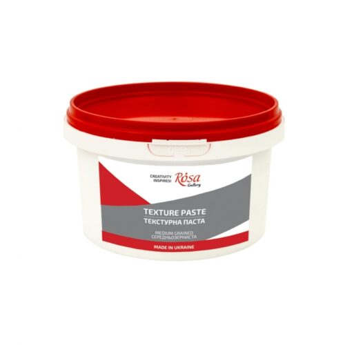 Rosa Gallery Coarse-Grain Texture Paste 280ml – Acrylic Modeling Paste for Gritty Pebbled Reliefs, Flexible & Crack-Resistant
