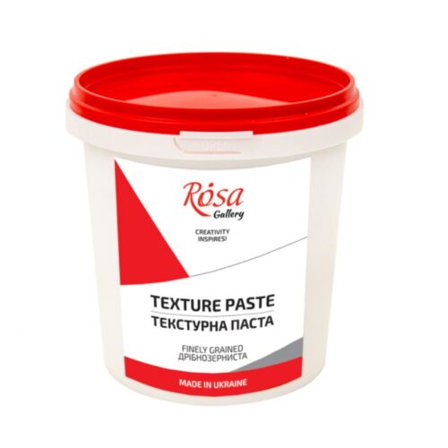 Rosa Gallery Fine-Grain Texture Paste 500ml – Flexible, Crack-Resistant Acrylic Modeling Paste for Canvas, Wood & Stone Reliefs