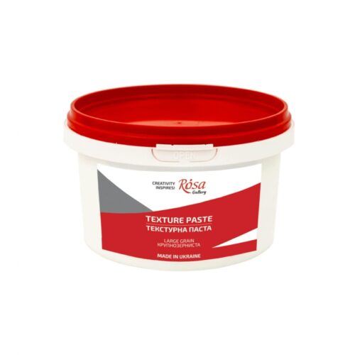 Rosa Gallery Medium-Grain Texture Paste 280ml – Flexible, Crack-Resistant, Sand-Like Reliefs for Canvas, Wood & Stone