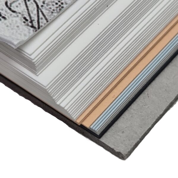 Stifflex Artist Paint Pad Jean-Michel Basquiat (30 Sheets, 250g/m2 + 12 Coloured Sheets, 22x33cm) – Natural White, Smooth Surface, Microperforated, Premium Paper Made in Italy 2 Stifflex Artist Paint Pad Jean-Michel Basquiat (30 Sheets, 250g/m2 + 12 Coloured Sheets, 22x33cm) – Natural White, Smooth Surface, Microperforated, Premium Paper Made in Italy