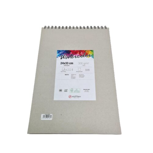Stifflex Artist Watercolour Paint 2 Painting Paper Pad (20 Sheets, 300g/m2, 22x33cm) – Natural White, Textured Surface, Micro Perforated, Premium Paper Made in Italy 6 Stifflex Artist Watercolour Paint 2 Painting Paper Pad (20 Sheets, 300g/m2, 22x33cm) – Natural White, Textured Surface, Micro Perforated, Premium Paper Made in Italy