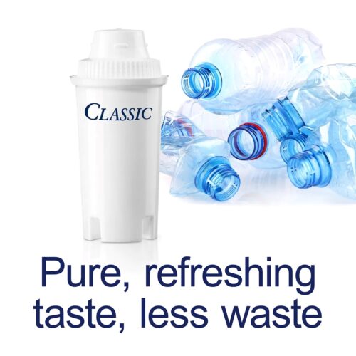 Brita Classic Water Filter Cartridges (3 Pack) – Fits All Classic Jugs – Reduces Chlorine & Limescale