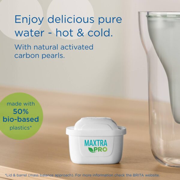 Brita Maxtra Pro All-in-1 Water Filter Cartridges (3 Pack) – Reduces Chlorine, PFAS & Limescale