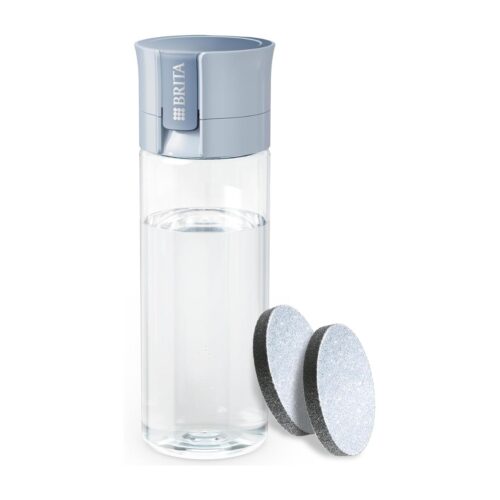 Brita Water Filter Bottle 600ml (Pastel Blue) – Includes 2 MicroDisc Filters – Clean & Refreshing Water On-the-Go - Image 4