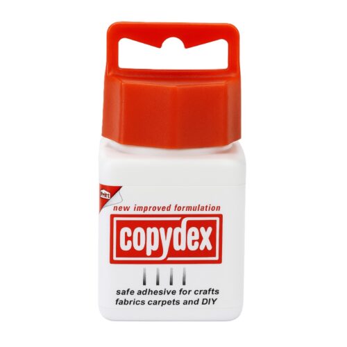 Copydex White Latex Adhesive Tube 125ml – Natural Rubber Cement, Solvent-Free & Non-Toxic