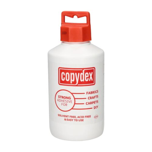 Copydex White Latex Adhesive Tube 500ml – Natural Rubber Cement, Solvent-Free & Non-Toxic