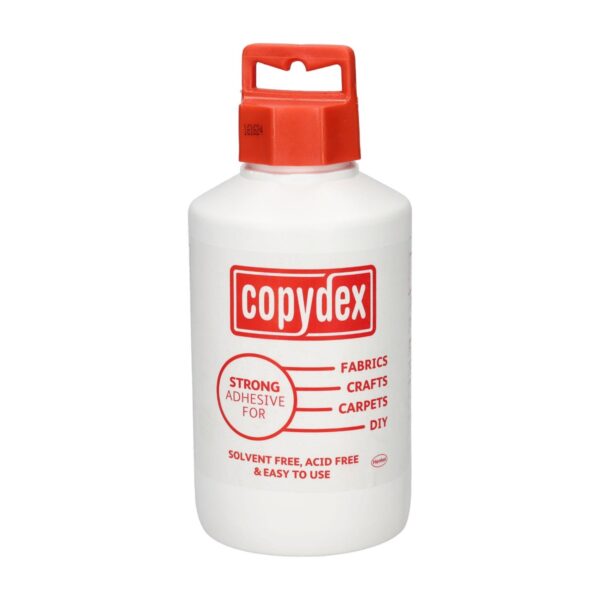 CPY-5416 Copydex White Latex Adhesive Tube 500ml – Natural Rubber Cement, Solvent-Free & Non-Toxic
