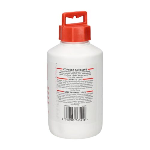 Copydex White Latex Adhesive Tube 500ml – Natural Rubber Cement, Solvent-Free & Non-Toxic 6 Copydex White Latex Adhesive Tube 500ml – Natural Rubber Cement, Solvent-Free & Non-Toxic