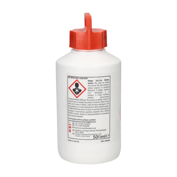 Copydex White Latex Adhesive Tube 500ml – Natural Rubber Cement, Solvent-Free & Non-Toxic 2 Copydex White Latex Adhesive Tube 500ml – Natural Rubber Cement, Solvent-Free & Non-Toxic