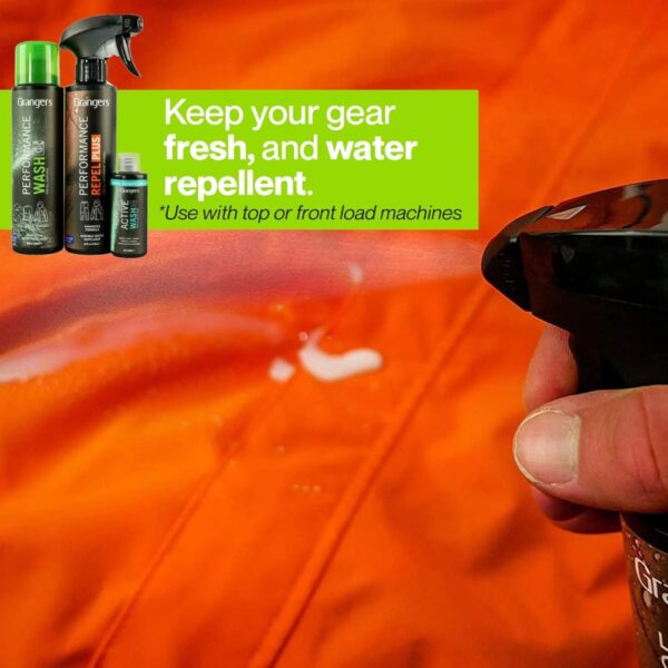 Grangers Clothing Care Kit – Cleans, Refreshes & Reproofs Outdoor & Sportswear, PFC‑Free 4 Grangers Clothing Care Kit – Cleans, Refreshes & Reproofs Outdoor & Sportswear, PFC‑Free