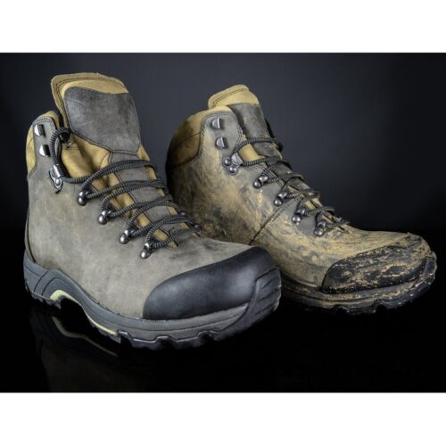 Grangers Footwear Care Kit (Black, 4pc) – Cleaner, Repel Plus, Odour Eliminator & Brush