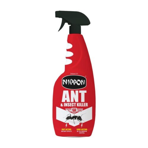 Nippon Ant & Crawling Insect Killer Trigger Spray 750ml – Ready-to-Use, Fast-Acting Surface & Residual Treatment