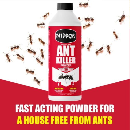 Nippon Ant Killer Powder – 500g Fast-Acting Indoor & Outdoor Ant Control 4 Nippon Ant Killer Powder – 150g Fast-Acting Indoor & Outdoor Ant Control