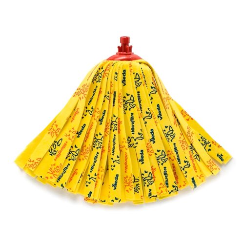 Vileda SuperMocio Soft Mop & Handle + Yellow Refill – 30% Microfibre Lemon Head, Easy-Click, Safe for Delicate Floors 10 Vileda SuperMocio Soft Mop & Handle + Yellow Refill – 30% Microfibre Lemon Head, Easy-Click, Safe for Delicate Floors