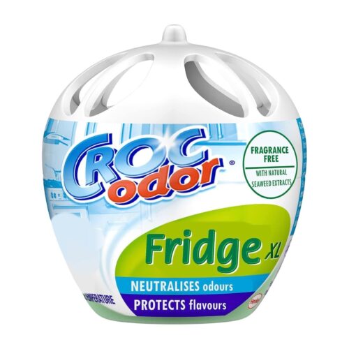 Croc Odor Fridge Deodoriser XL 140g – Natural Seaweed Gel Neutraliser & Odour Absorber with Temperature Indicator