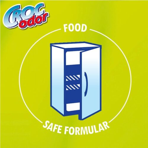 Croc Odor Fridge Deodoriser XL 140g – Natural Seaweed Gel Neutraliser & Odour Absorber with Temperature Indicator 9 Croc Odor Fridge Deodoriser XL 140g – Natural Seaweed Gel Neutraliser & Odour Absorber with Temperature Indicator