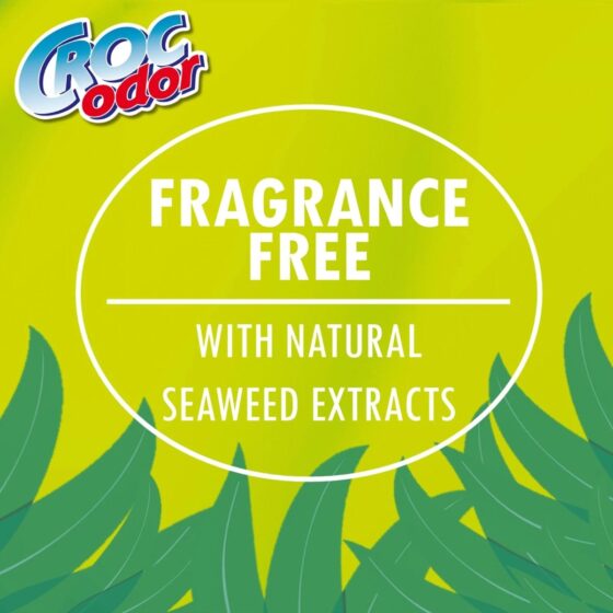 Croc Odor Fridge Deodoriser Twin Pack 2 x 33g – Natural Odour Neutraliser with Temperature Indicator