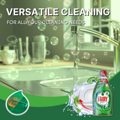 Fairy Original Washing Up Liquid 320 ml – Concentrated Dish Cleaning Liquid, Cuts Grease, Long-Lasting Suds