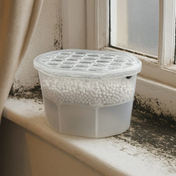 HSD Interior Dehumidifier 500ml – No Scent, Absorbs Up to 500 ml, Damp & Mould Protection 1 HSD Interior Dehumidifier 500ml – No Scent, Absorbs Up to 500 ml, Damp & Mould Protection
