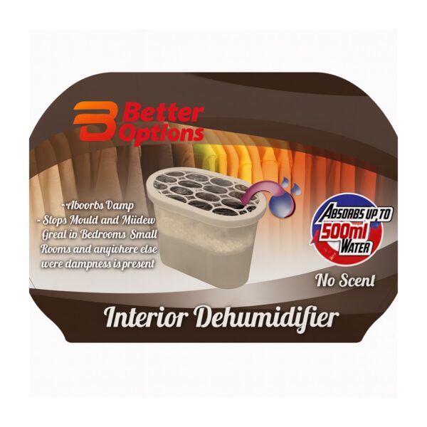 HSD Interior Dehumidifier 500ml – No Scent, Absorbs Up to 500 ml, Damp & Mould Protection 5 HSD Interior Dehumidifier 500ml – No Scent, Absorbs Up to 500 ml, Damp & Mould Protection