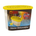 HSD Interior Dehumidifier 500ml – Vanilla, Absorbs Up to 500 ml, Damp & Mould Protection